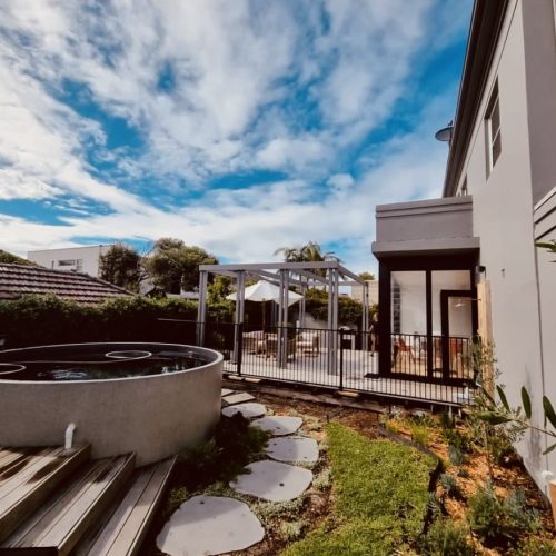 pool and deck Extension